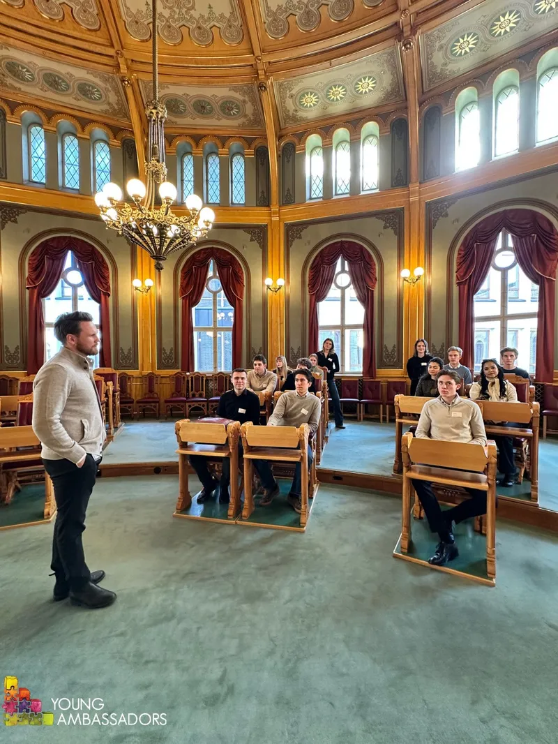 Omvisning på Stortinget